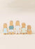 Coco Village Set of 5 Family Wooden Dollhouse characters