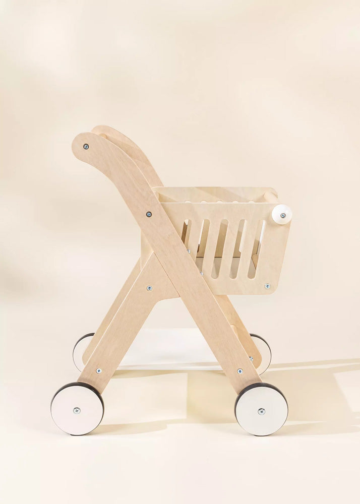 Coco Village Wooden Shopping Cart