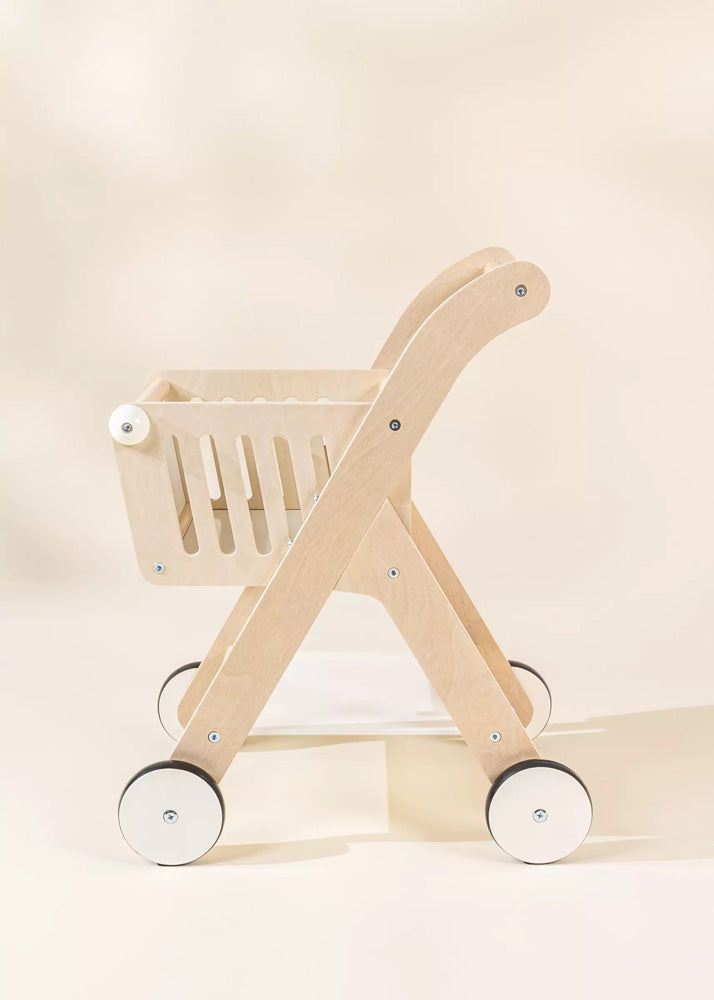 Coco Village Wooden Shopping Cart