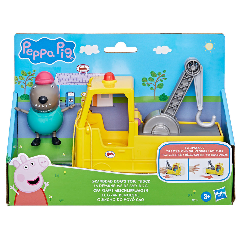 Peppa Pig Granddad Dog's Tow Truck Toy Set