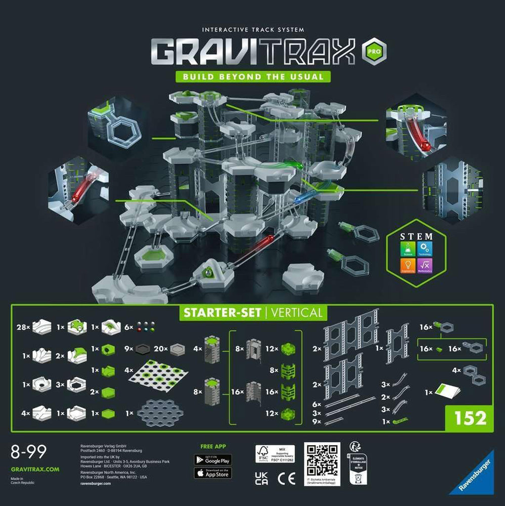 GraviTrax PRO: Vertical Starter Set - Mastermind Toys