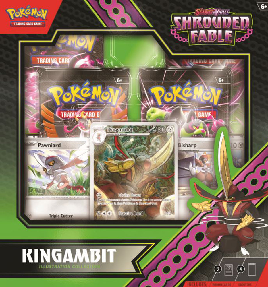 Pokémon TCG: Scarlet & Violet - Shrouded Fable Kingambit Illustration Collection