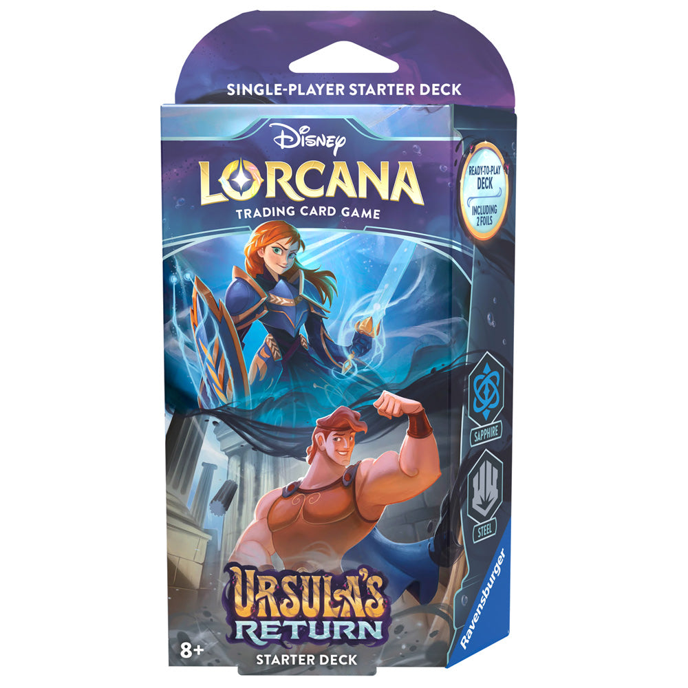 Disney Lorcana S4 Ursula Return Starter Deck Asst