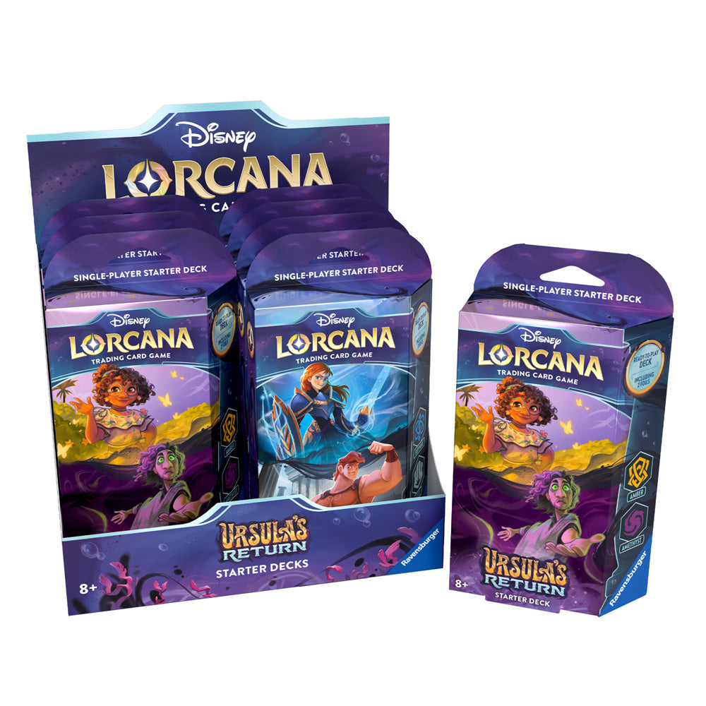 Disney Lorcana S4 Ursula Return Starter Deck Asst