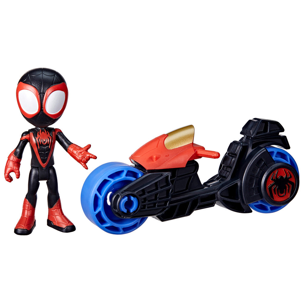 Spidey &  Friends Miles Morales & Motorcycle