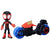 Spidey &  Friends Miles Morales & Motorcycle