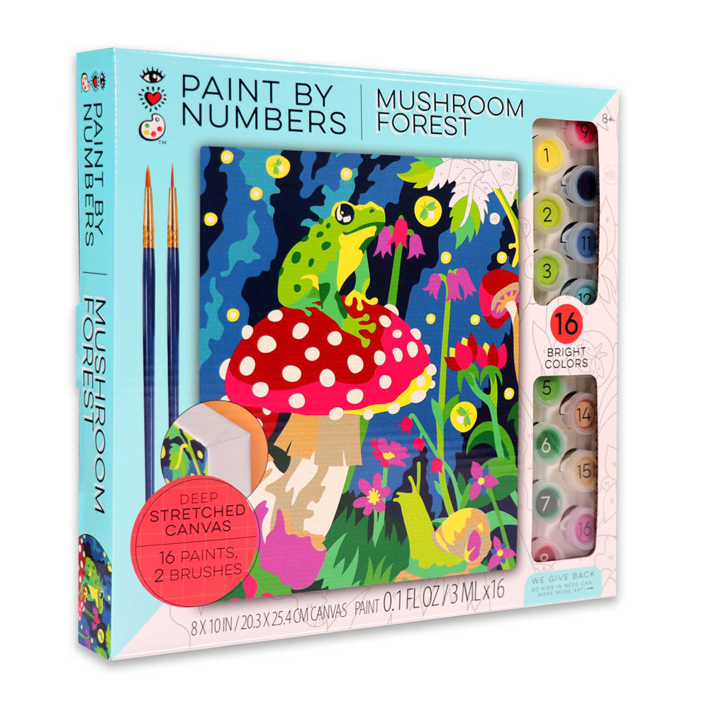 iHeartArt Paint By Numbers- Mushroom Forest