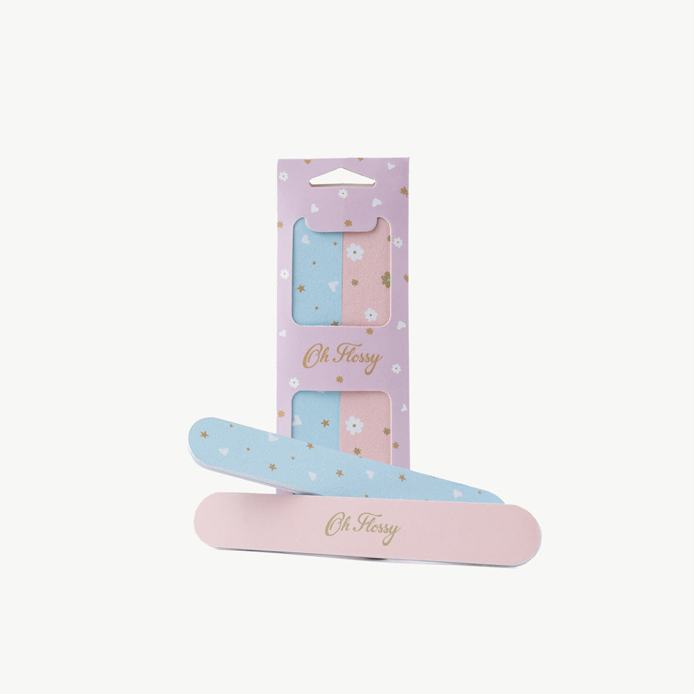 Oh Flossy Kids Nail Files - 2 pack