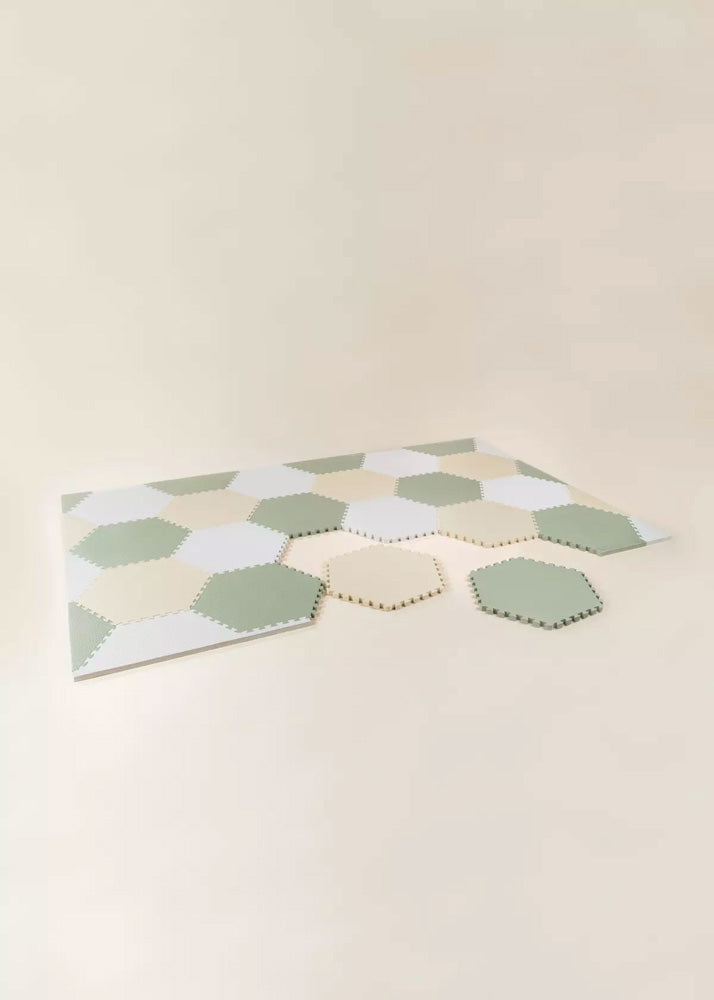 Coco Village Playmat - HEXAGON - SEAFOAM