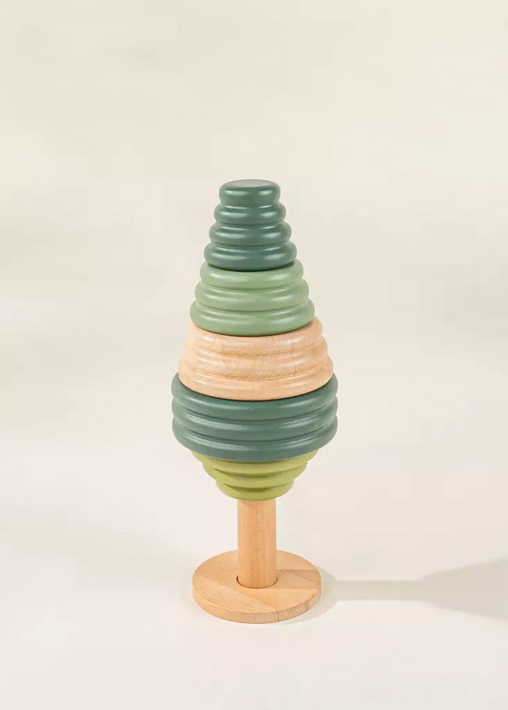 Coco Village Set of 3 Wooden Stackable Trees