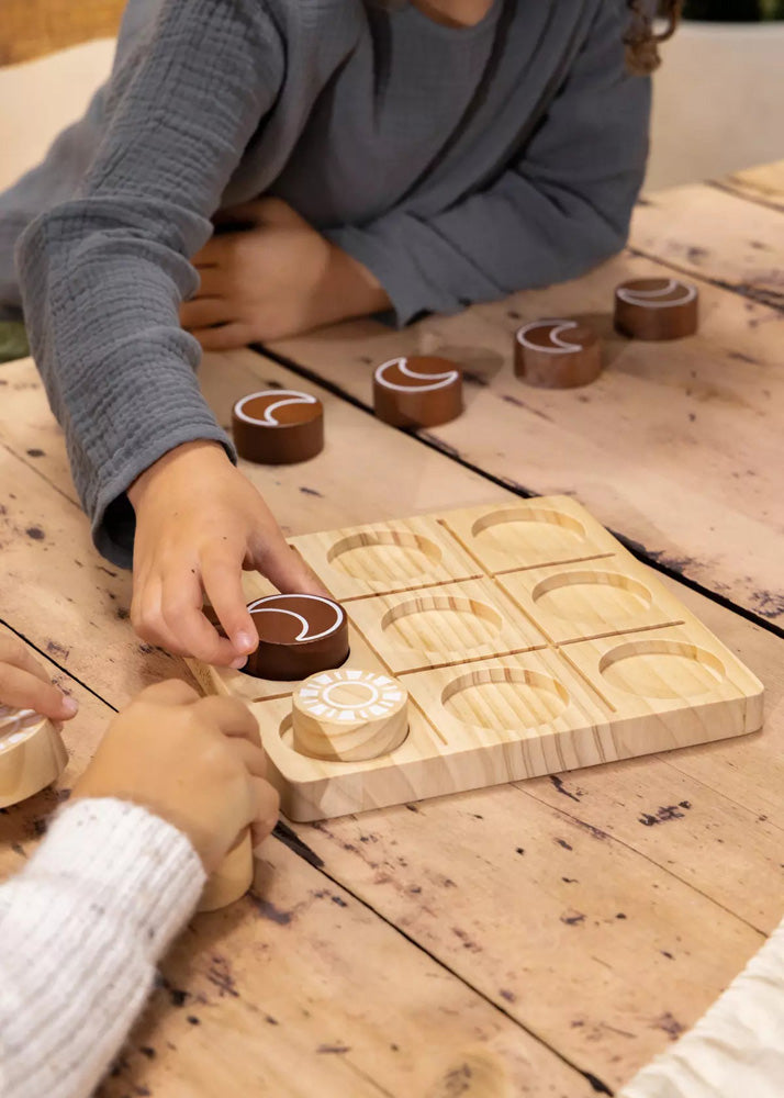 Coco Village Wooden Tic Tac Toe Playset