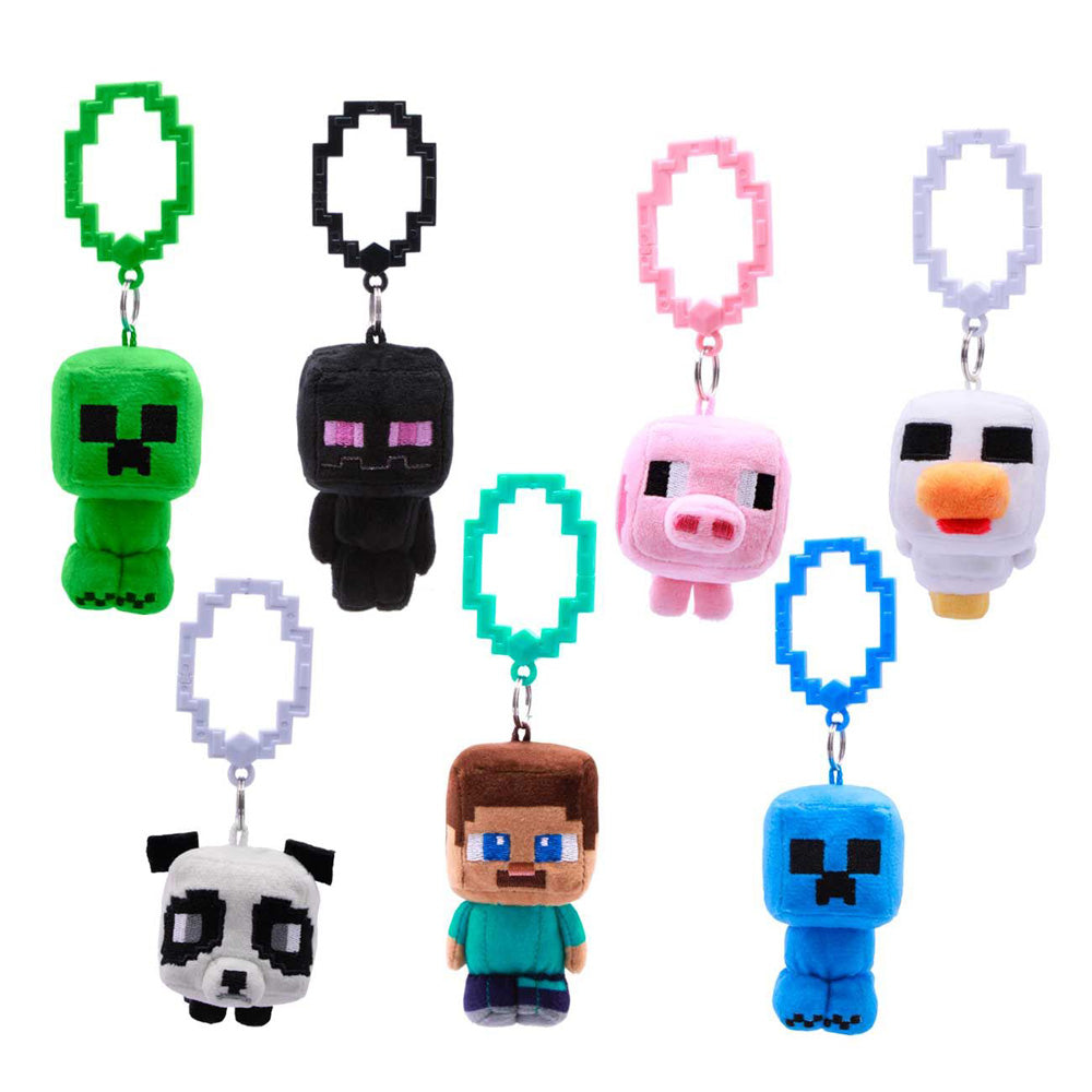 Minecraft-4" Plush Backpack Hangers