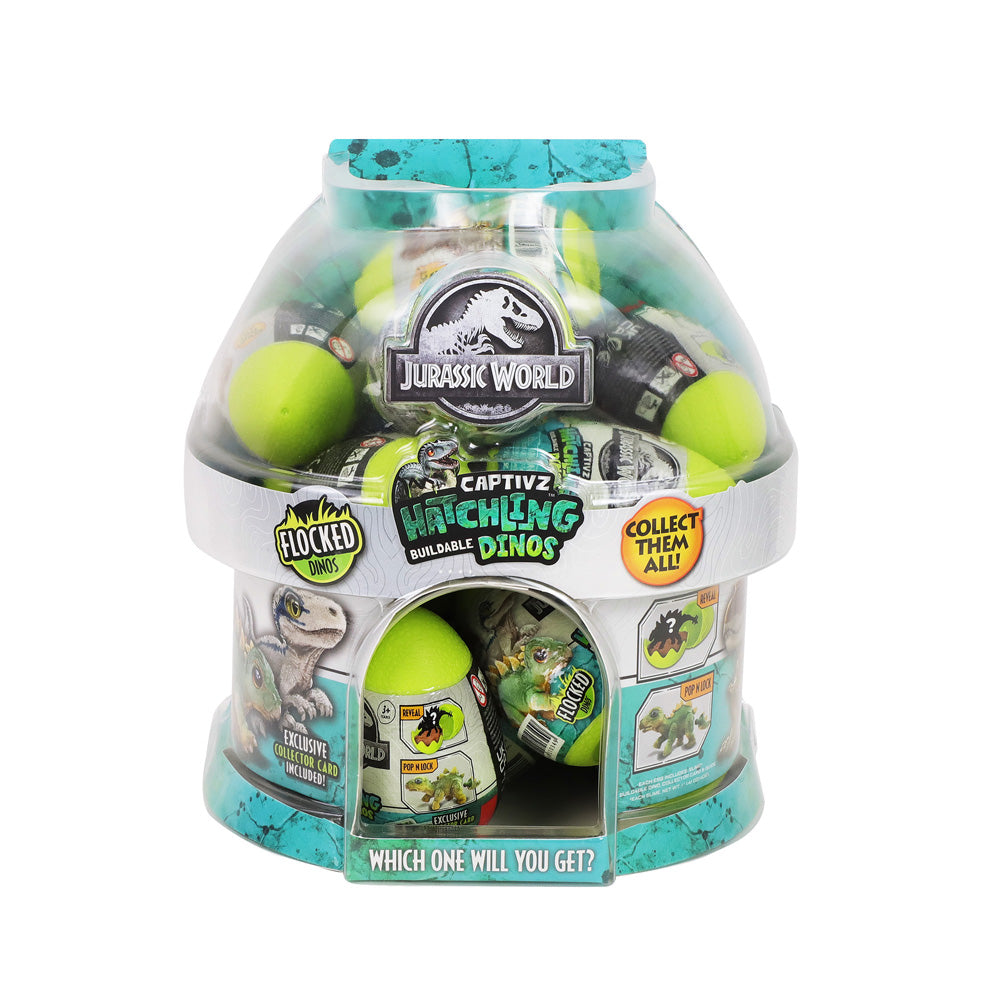 Jurassic Captivz Hatchlings Slime Egg Assorted