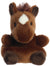 Palm Pals Truffle Brown Horse 5"