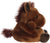 Palm Pals Truffle Brown Horse 5"