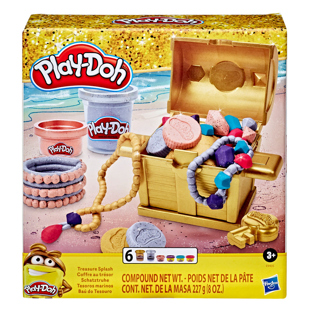 Play-Doh Gold Collection Treasure Splash