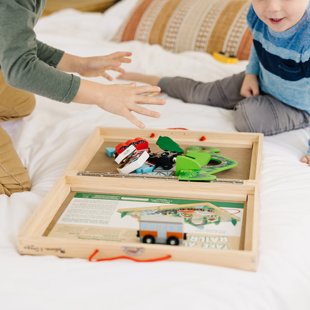 Melissa & Doug Take-Along Railroad