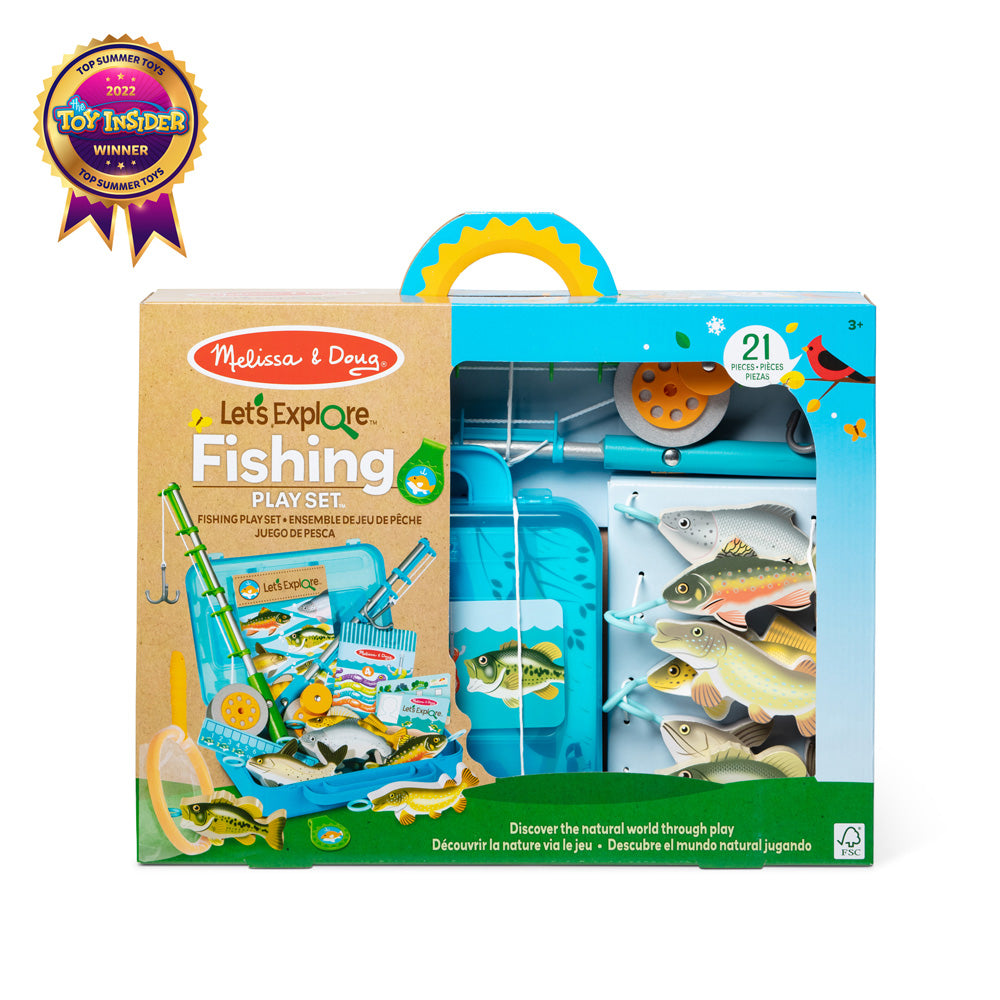 Melissa & Doug Let's Explore Fishing Play Set