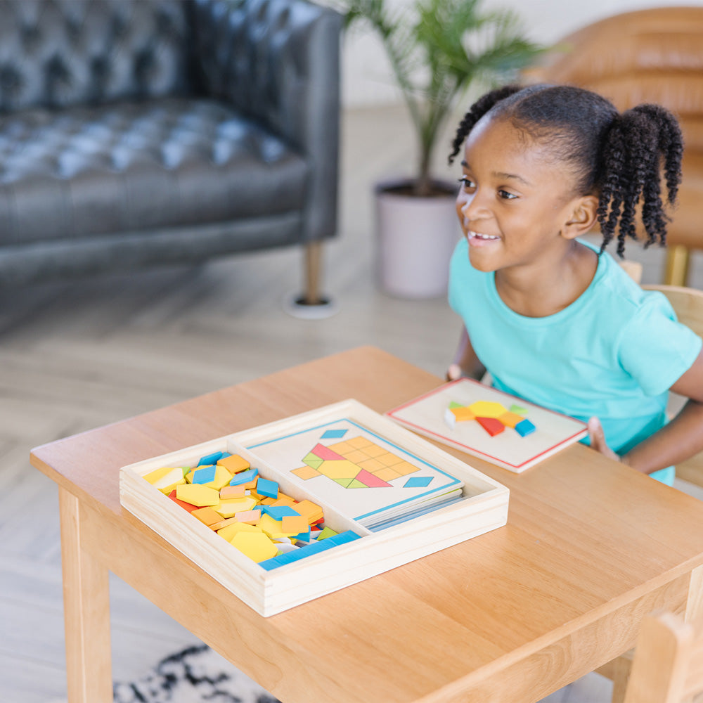 Melissa & Doug Pattern Blocks and Boards