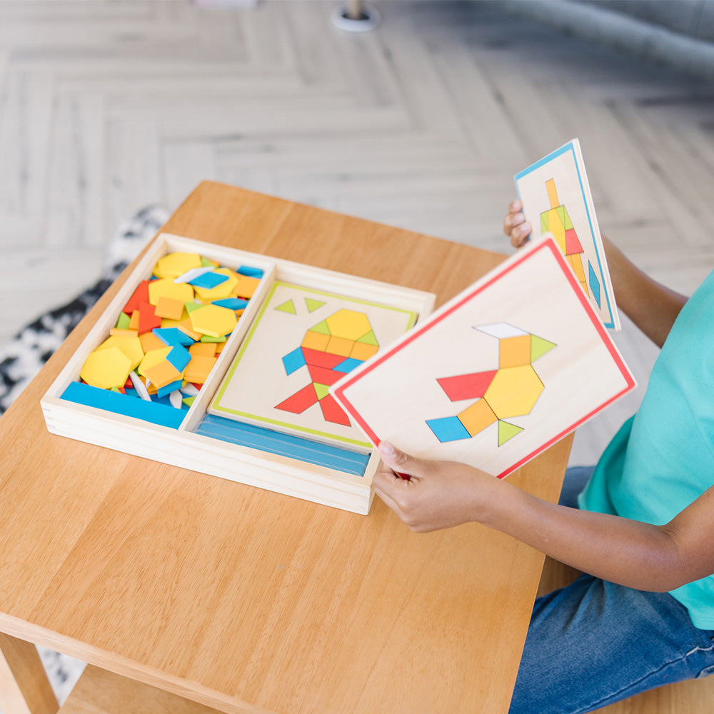 Melissa & Doug Pattern Blocks and Boards