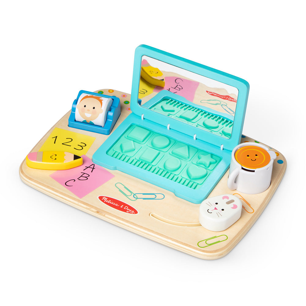 Melissa & Doug Work & Play Desktop Activity Board