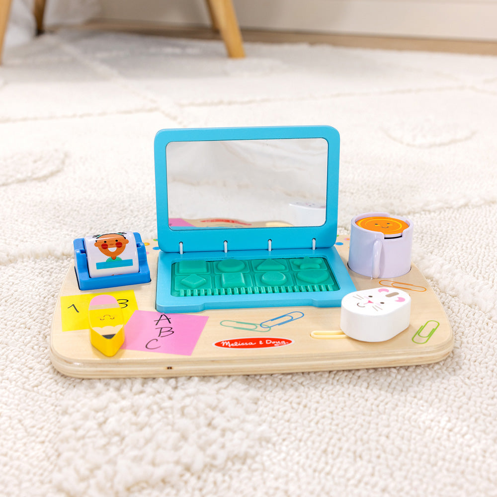 Melissa & Doug Work & Play Desktop Activity Board