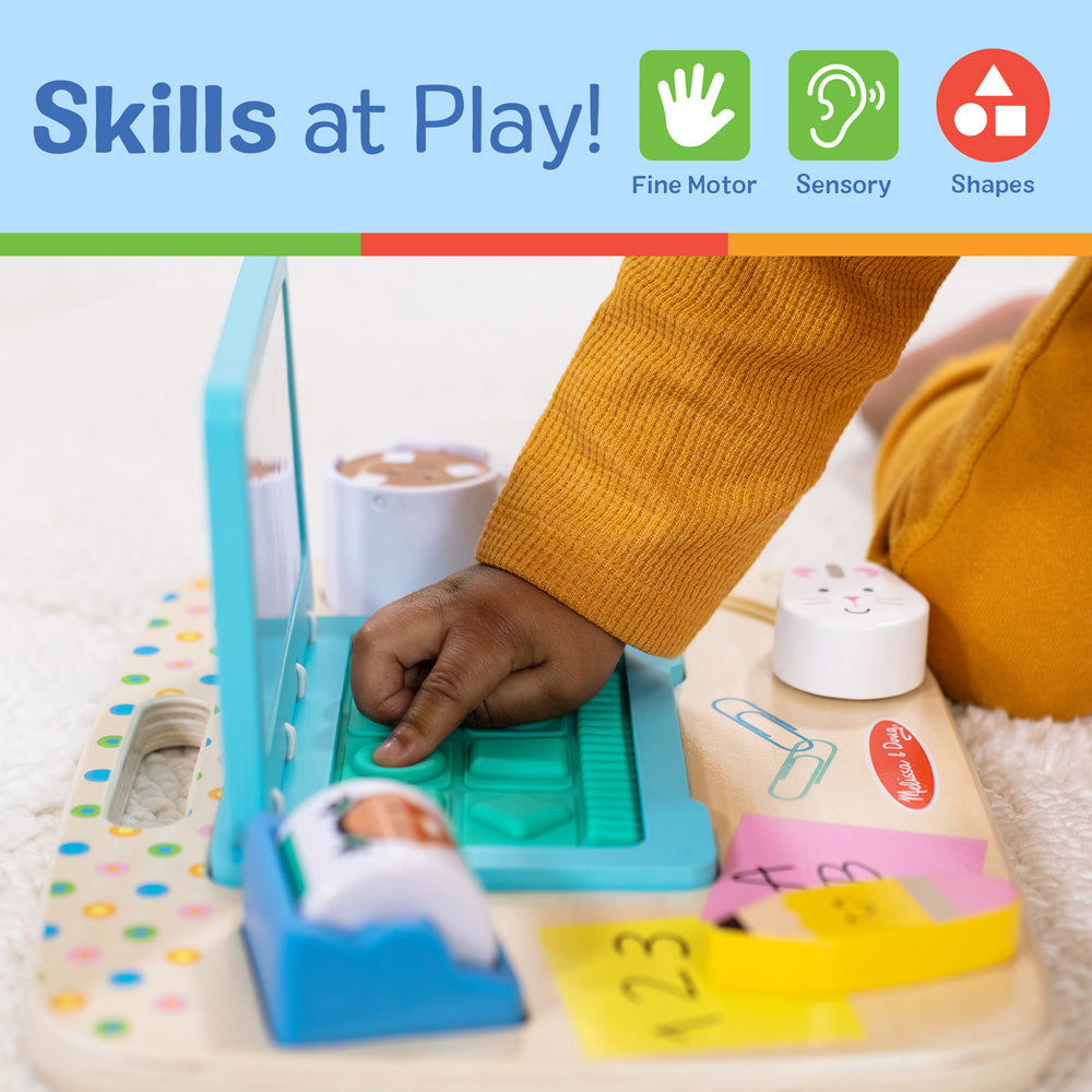 Melissa & Doug Work & Play Desktop Activity Board