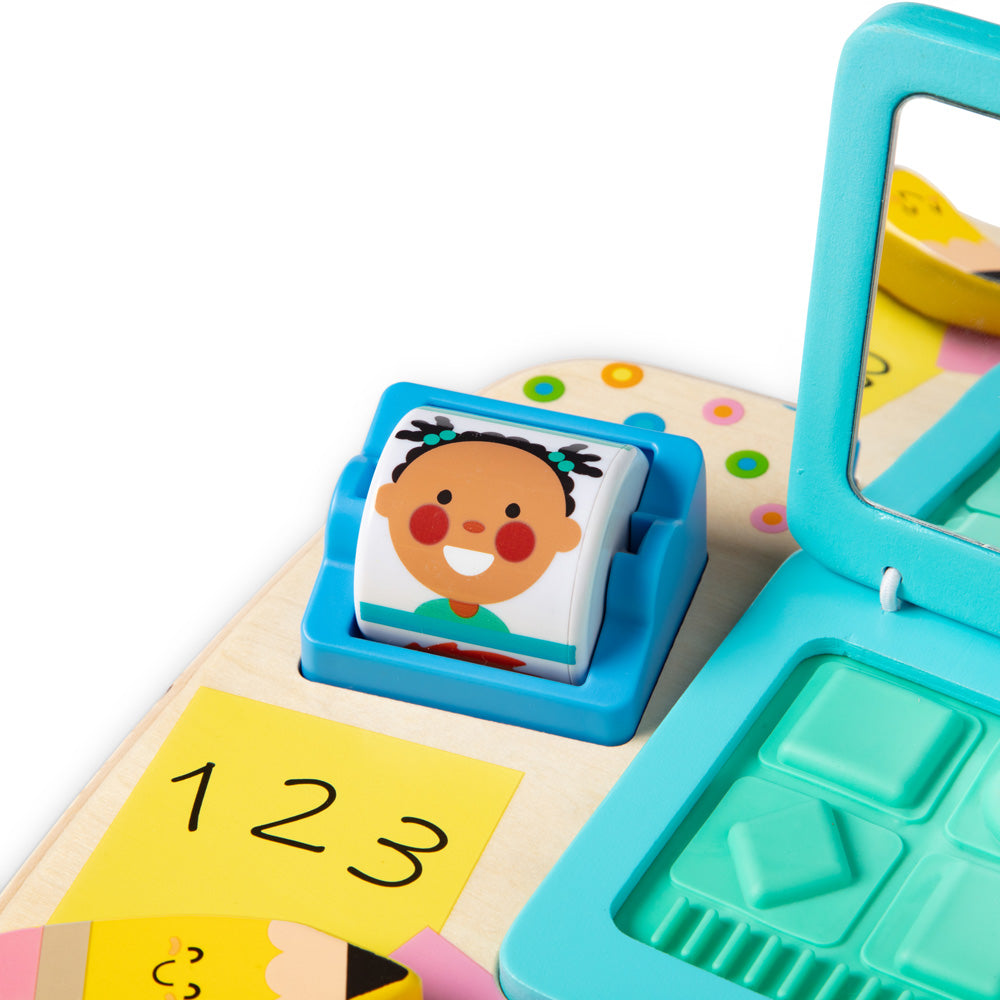 Melissa & Doug Work & Play Desktop Activity Board