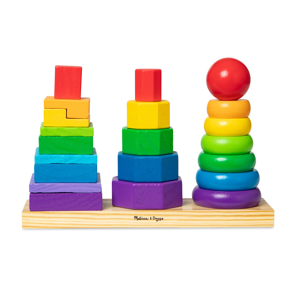 Melissa & Doug Geometric Stacker