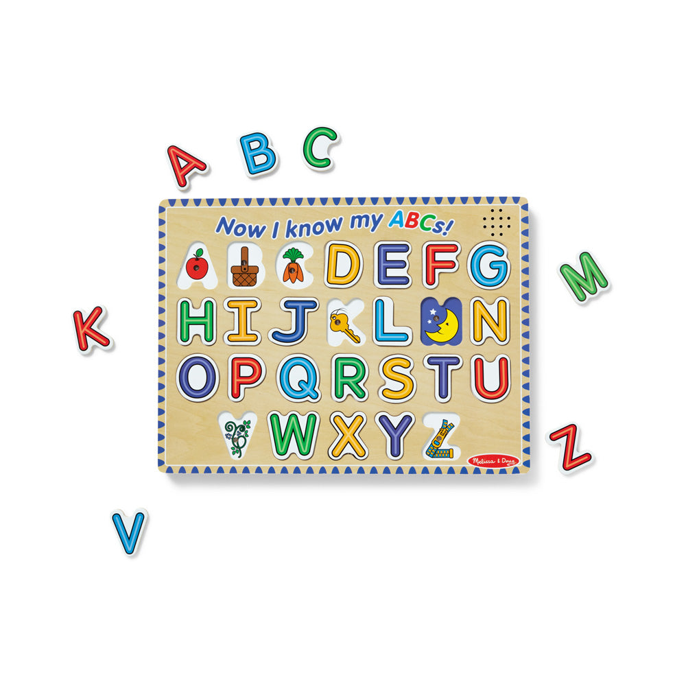 Melissa & Doug Alphabet Sound Puzzle - 26 Pieces