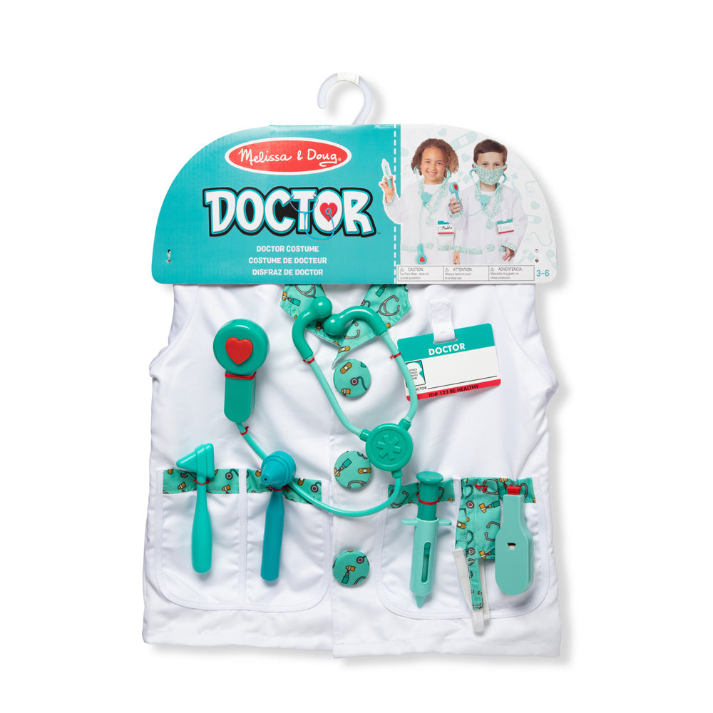 Melissa & Doug Doctor Role Play Costume Set