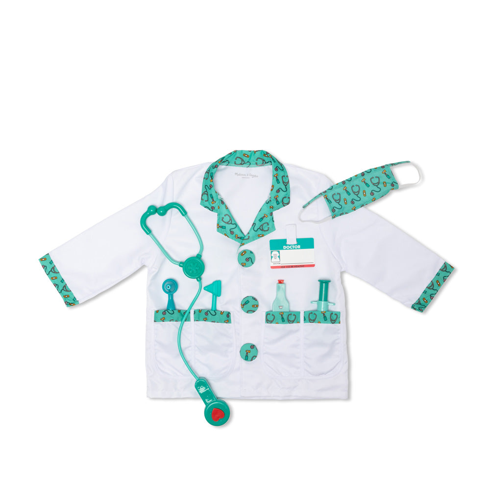 Melissa & Doug Doctor Role Play Costume Set