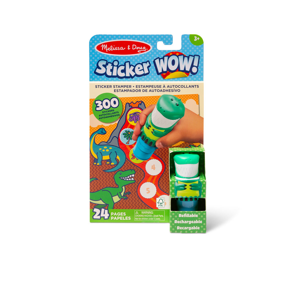 Melissa & Doug - Sticker WOW! Activity Pad Set - Dinosaur