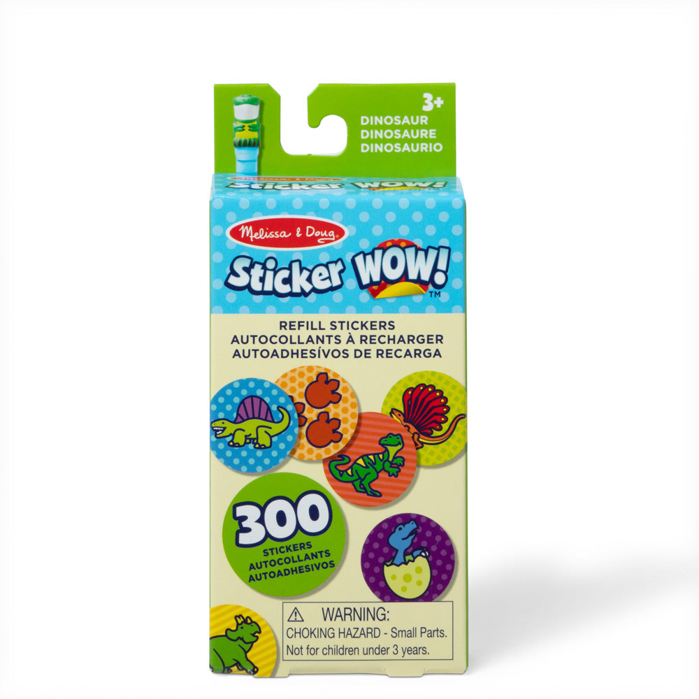 Melissa & Doug - Sticker WOW! Refill Stickers - Dinosaur