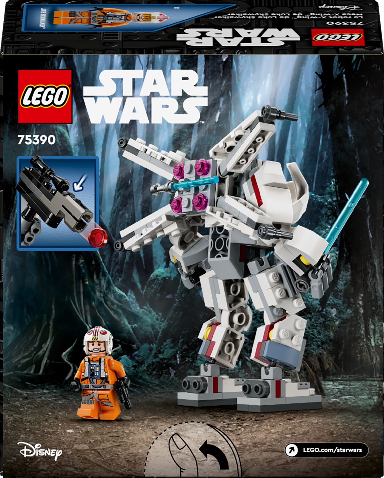 LEGO® Star Wars™ Luke Skywalker™ X-Wing™ Mech 75390