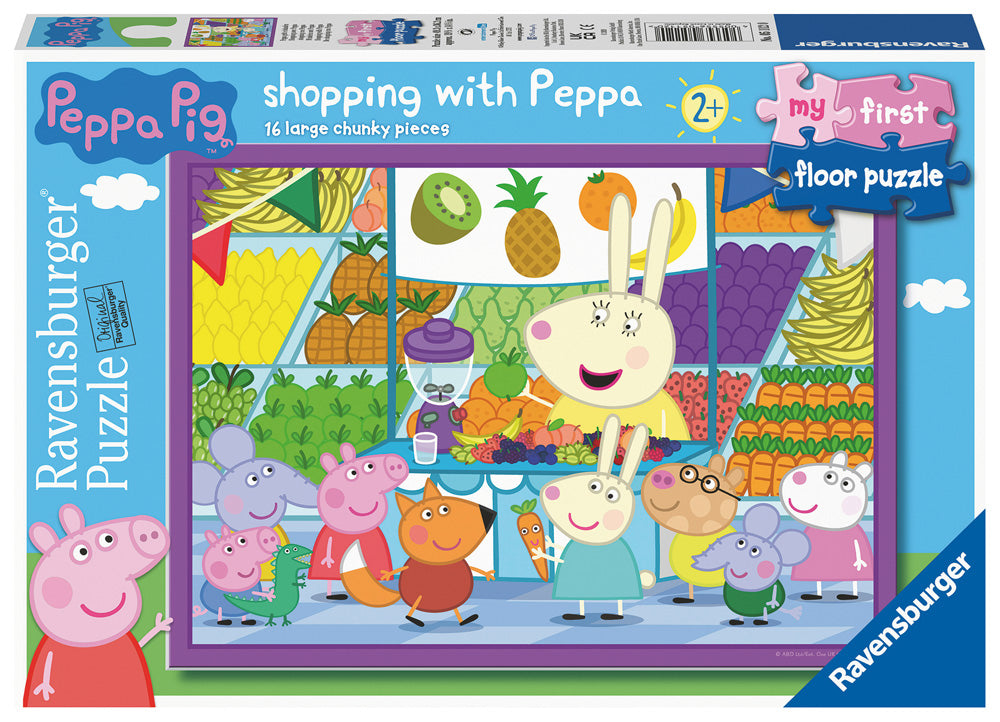 MFP Shopping with Peppa 16pc Floor Puzzle