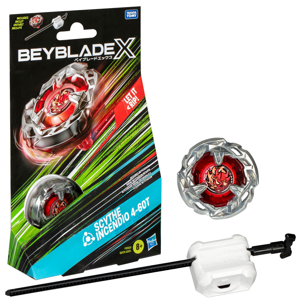 Beyblade X Scythe Incendio 4-60T Starter Pack