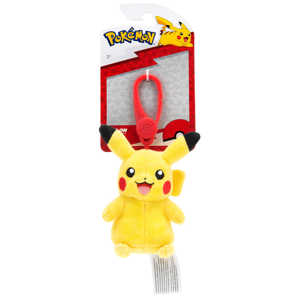 Pokemon 3.5" Clip-On Plush-Pikachu #2