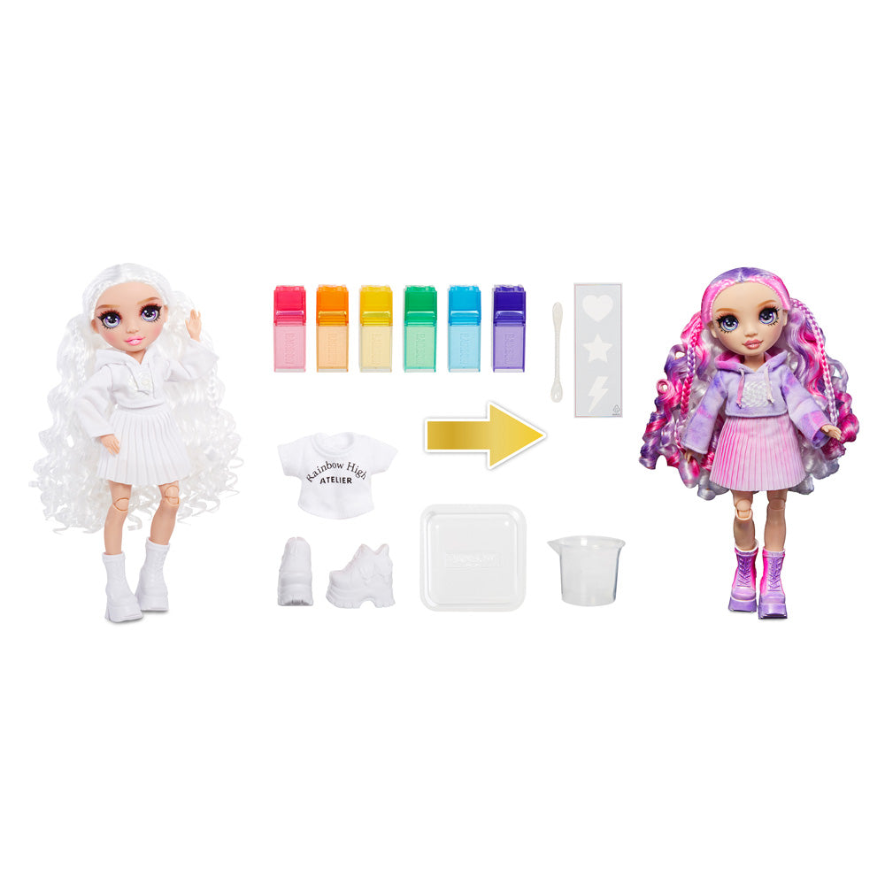 MGA Rainbow High WaterColor & Create NEW Dolls