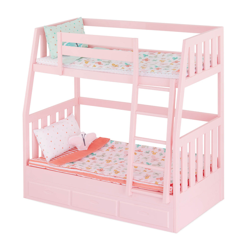 Our Generation Dreams for Two Bunkbed with Butterfly Pattern