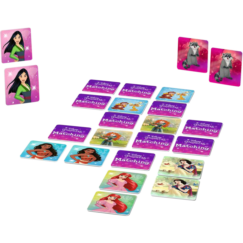 Disney Princess Matching Game - Trilingual