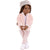 Our Generation Deluxe Pink Fur Coat Outfit