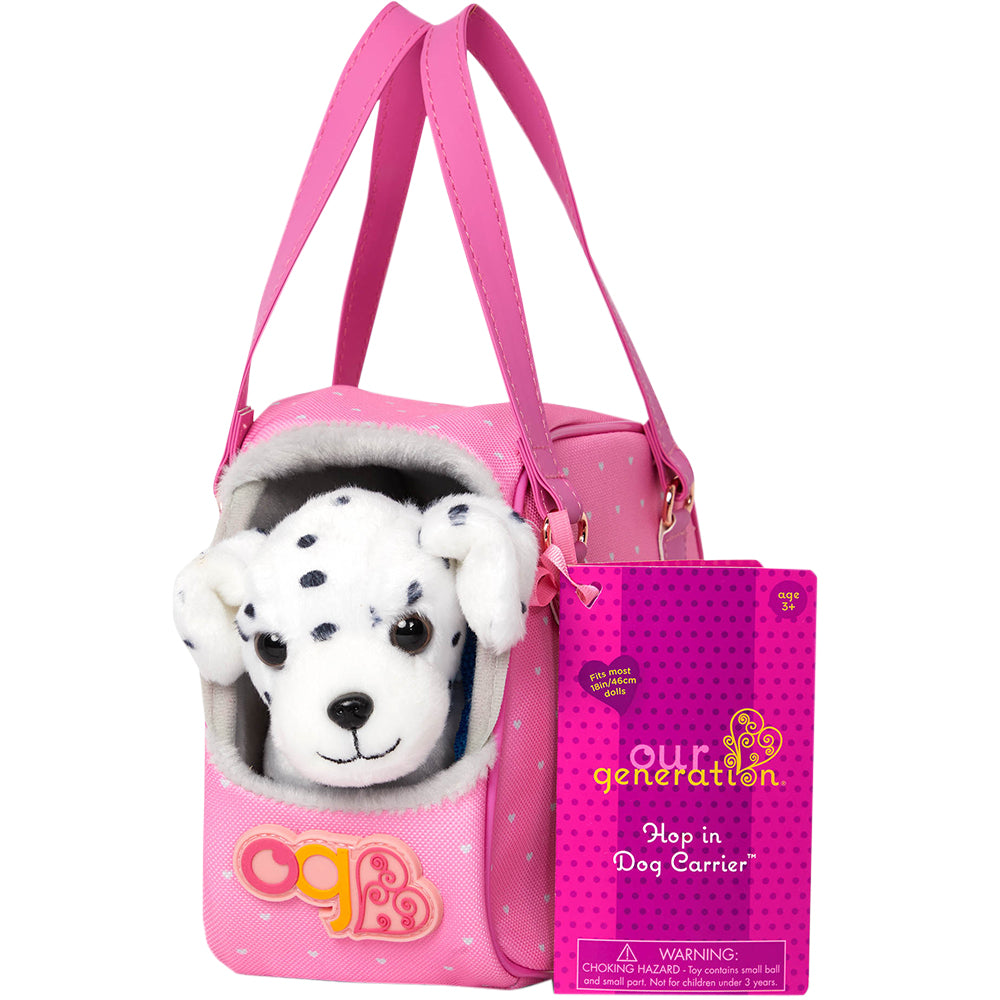 Our Generation Dalmatian Pup w/ Bag & Accessories