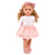 Our Generation Effie 18" Doll w/ Pink Skirt Outfit