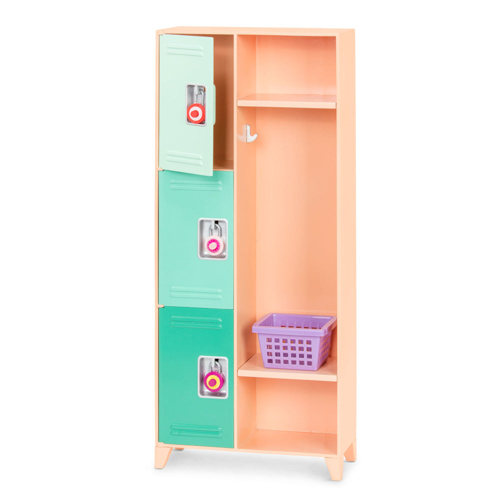 Our Generation Deluxe School Locker Set