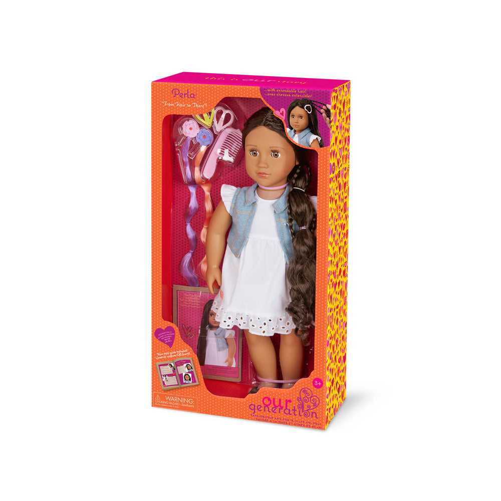 Our Generation Perla 18" Hair Grow Doll