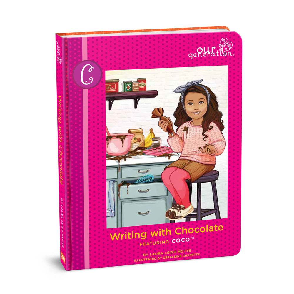 Our Generation Coco 18" Deluxe Doll with Book