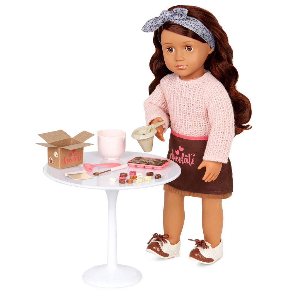 Our Generation Coco 18" Deluxe Doll with Book