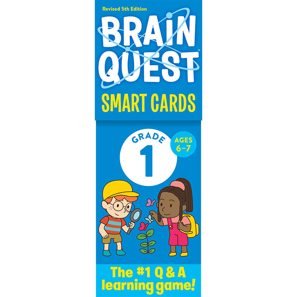 BRAIN QUEST 1ST GRADE SMART CARDS REVISED 5TH EDITION - Mastermind Toys