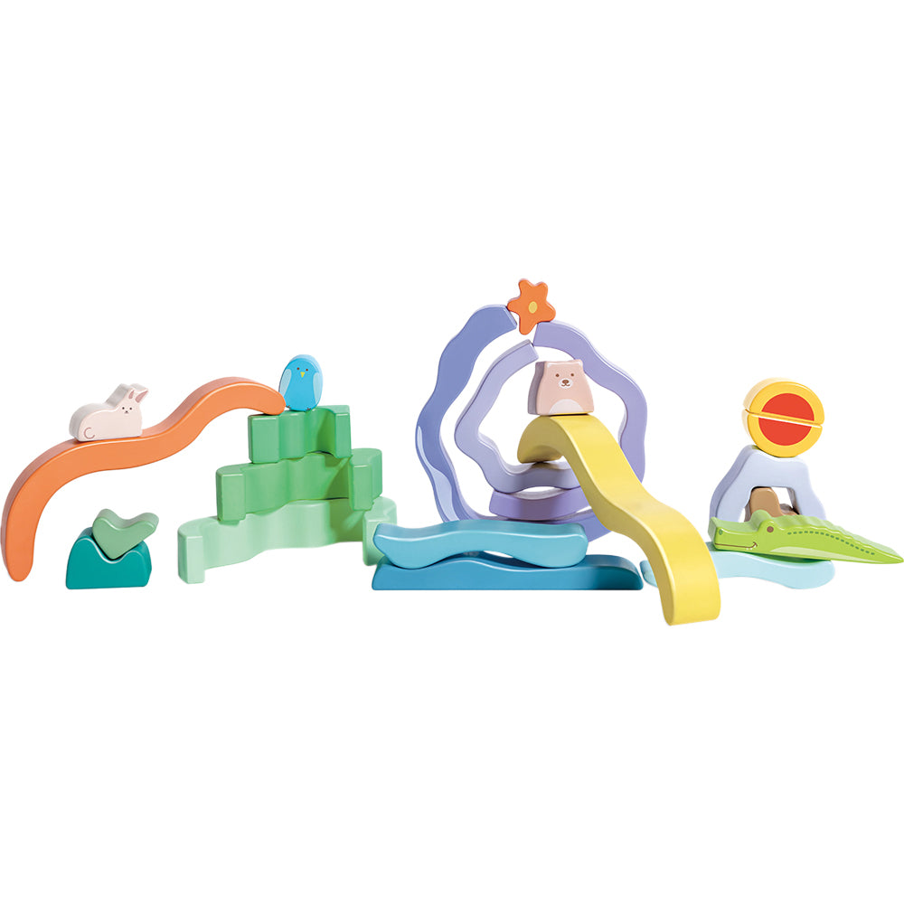 Hape Nature Scene Stacking Blocks